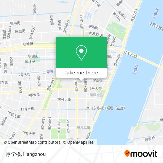 厚学楼 map