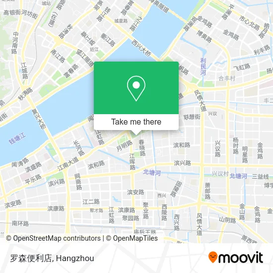 罗森便利店 map