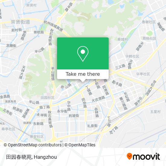 田园春晓苑 map