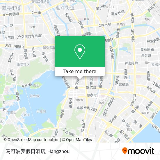 马可波罗假日酒店 map