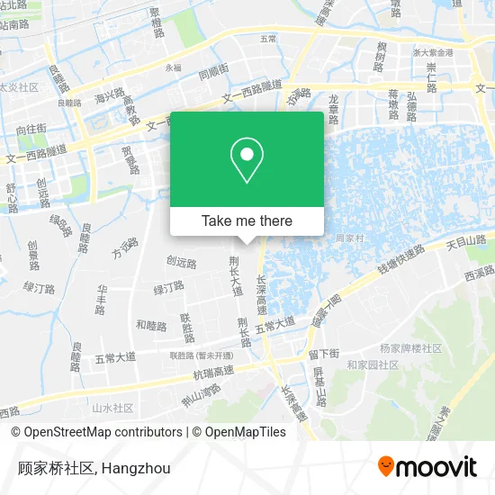 顾家桥社区 map
