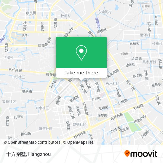 十方别墅 map