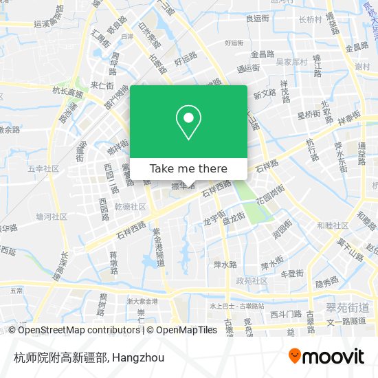 杭师院附高新疆部 map