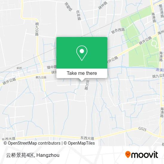 云桥景苑4区 map