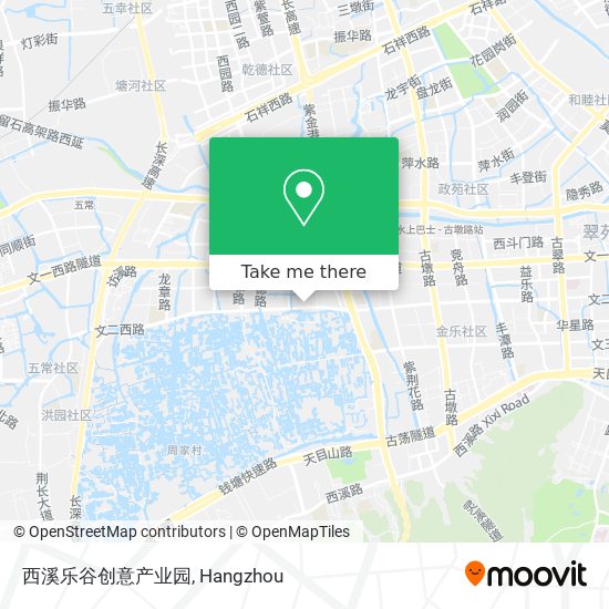西溪乐谷创意产业园 map