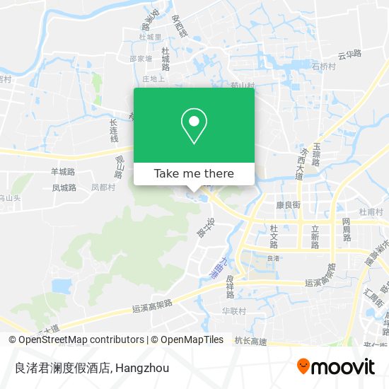 良渚君澜度假酒店 map