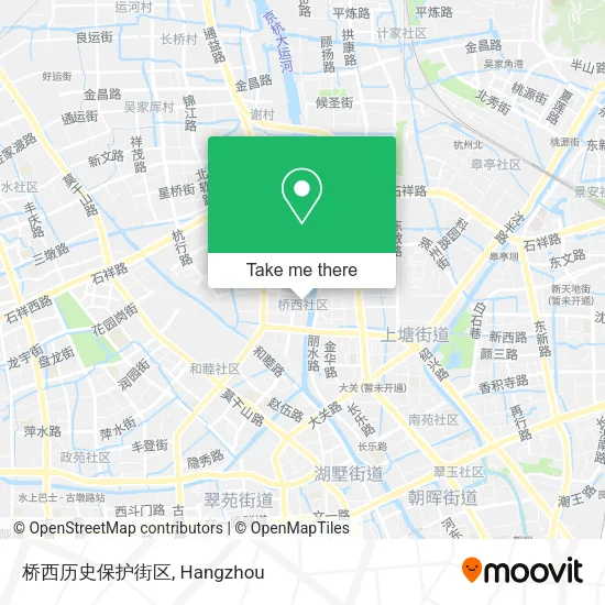 桥西历史保护街区 map