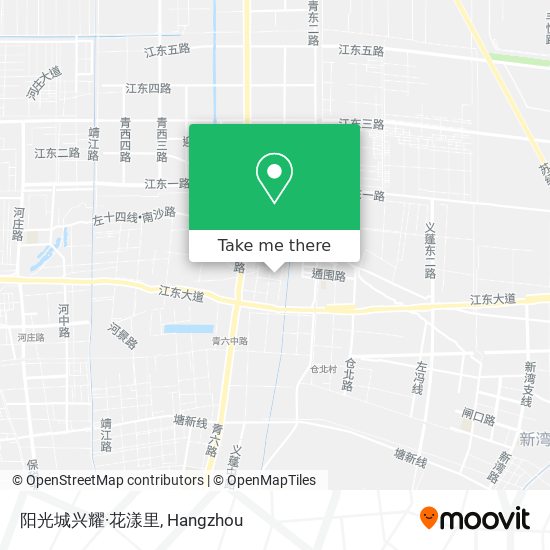 阳光城兴耀·花漾里 map
