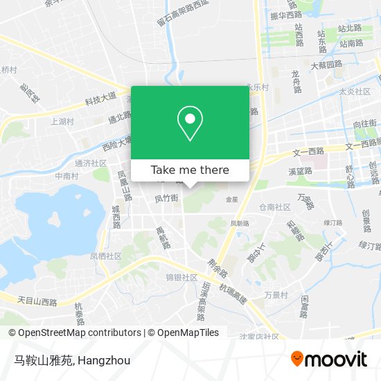 马鞍山雅苑 map