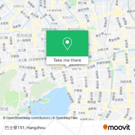 巴士驿151 map