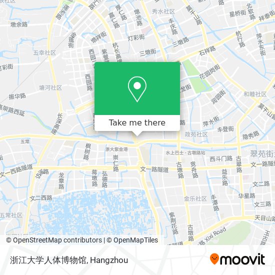 浙江大学人体博物馆 map