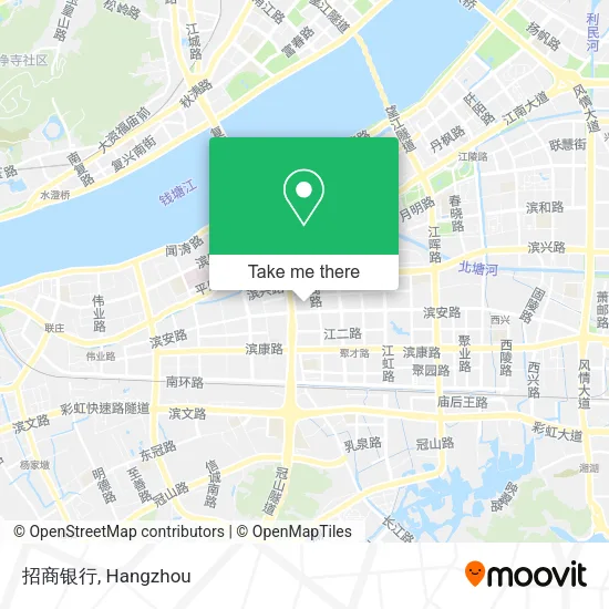 招商银行 map