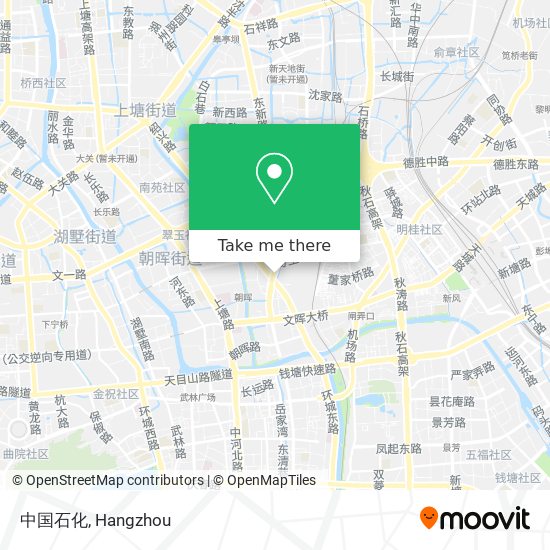 中国石化 map