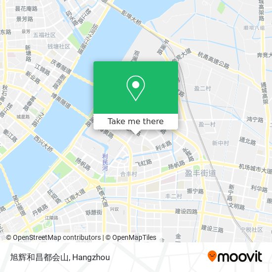 旭辉和昌都会山 map