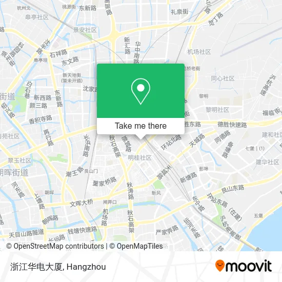 浙江华电大厦 map