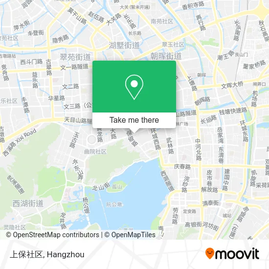 上保社区 map