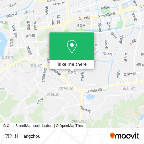 万景村 map