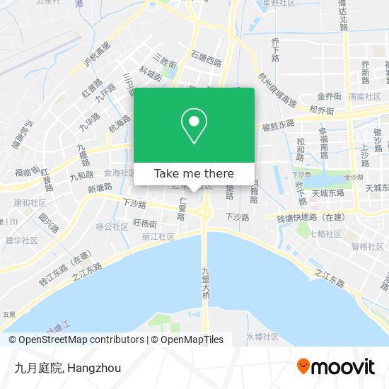 九月庭院 map
