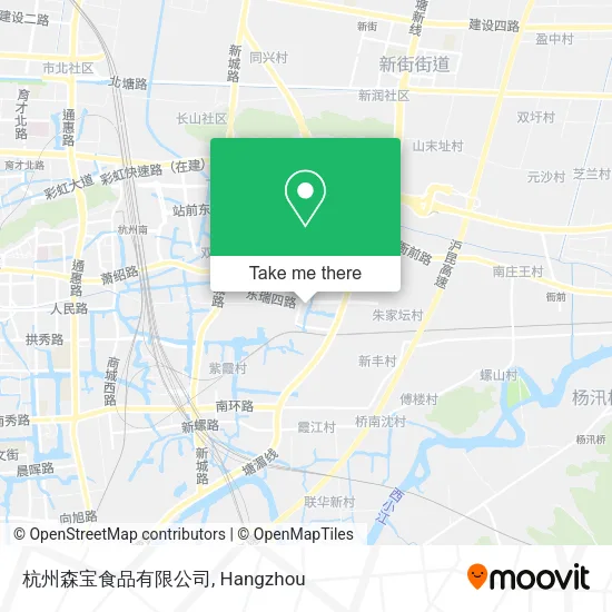 杭州森宝食品有限公司 map