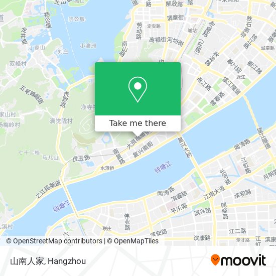 山南人家 map