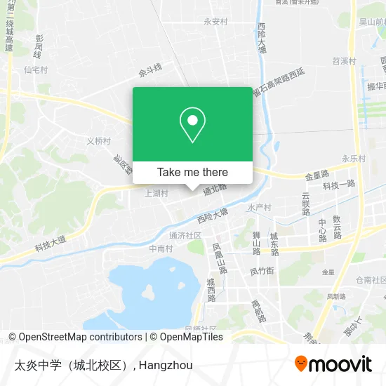 太炎中学（城北校区） map