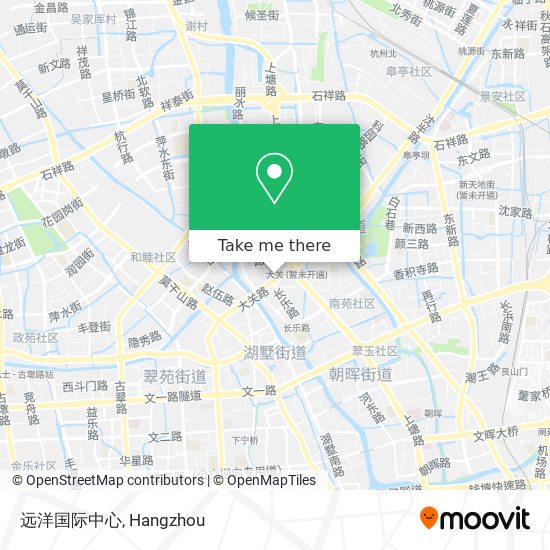 远洋国际中心 map
