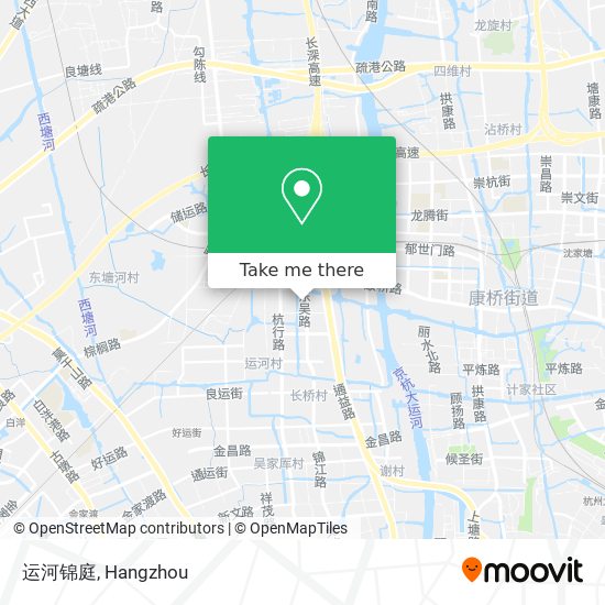 运河锦庭 map