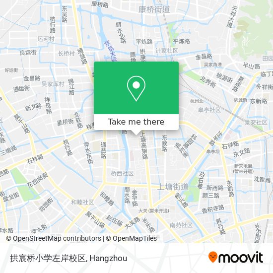 拱宸桥小学左岸校区 map