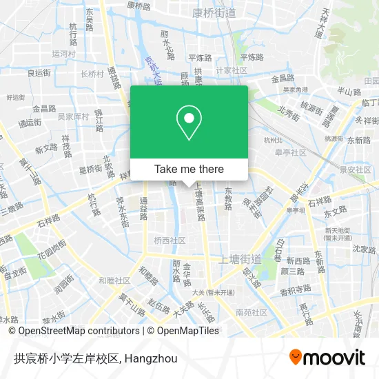 拱宸桥小学左岸校区 map