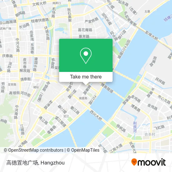 高德置地广场 map