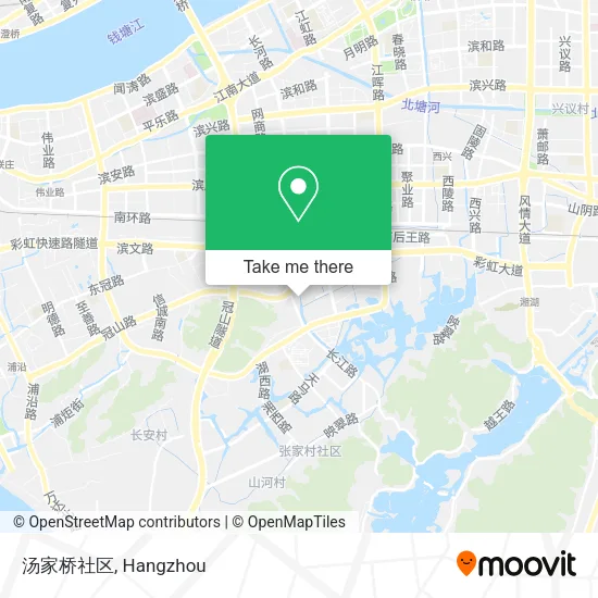 汤家桥社区 map