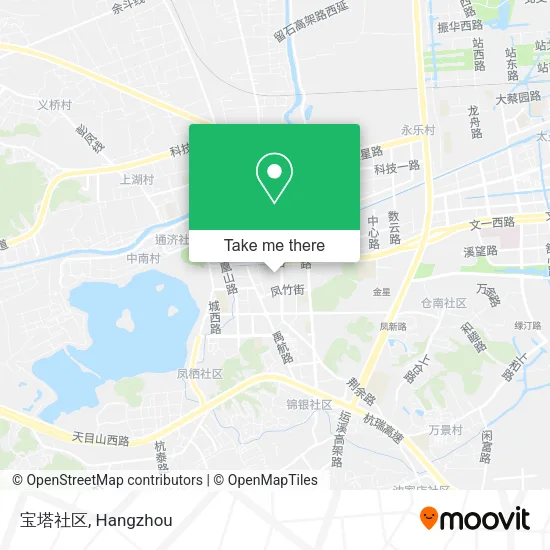 宝塔社区 map