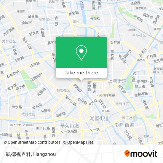 凯德视界轩 map