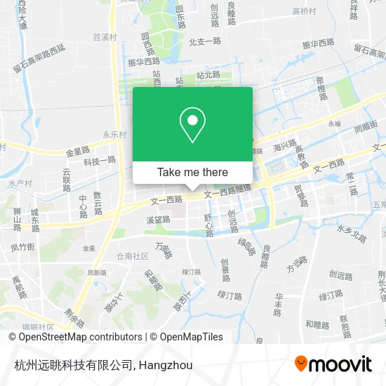 杭州远眺科技有限公司 map