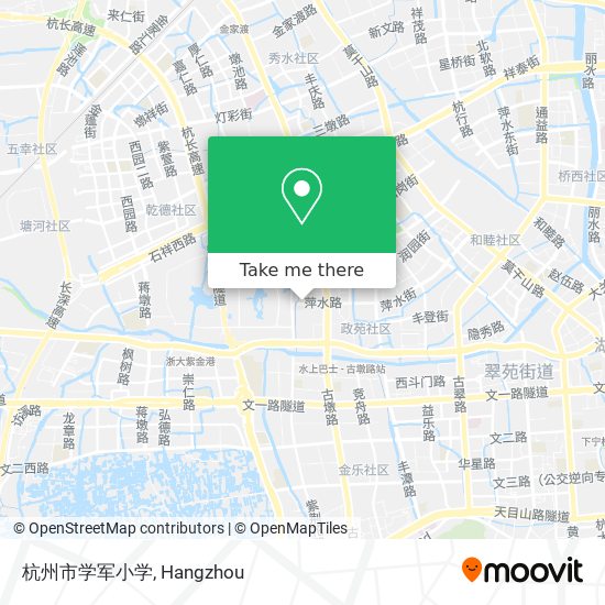 杭州市学军小学 map