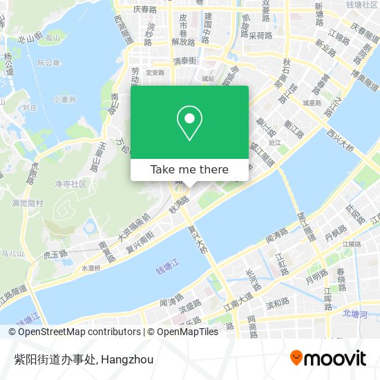 紫阳街道办事处 map