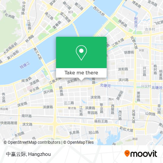 中赢云际 map