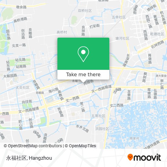 永福社区 map