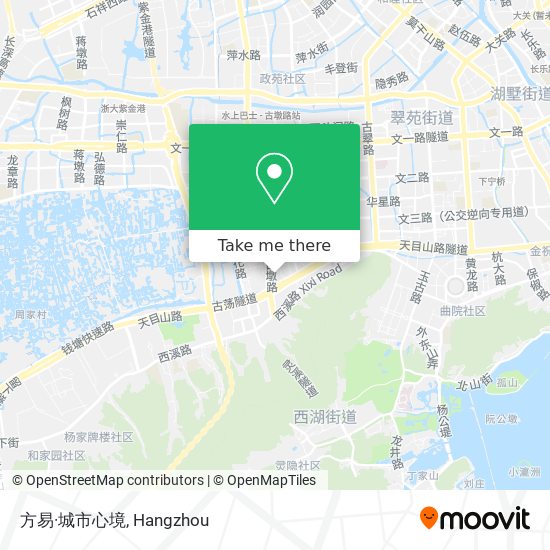 方易·城市心境 map