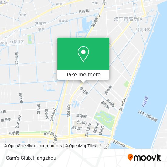 Sam's Club map