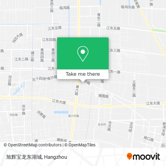 旭辉宝龙东湖城 map