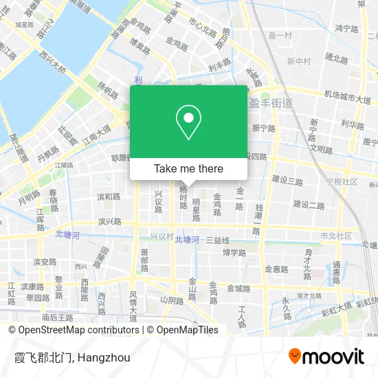 霞飞郡北门 map