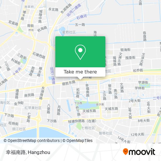 幸福南路 map