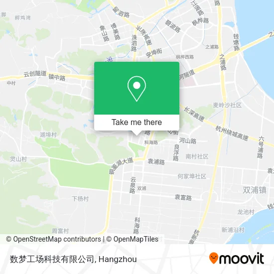 数梦工场科技有限公司 map