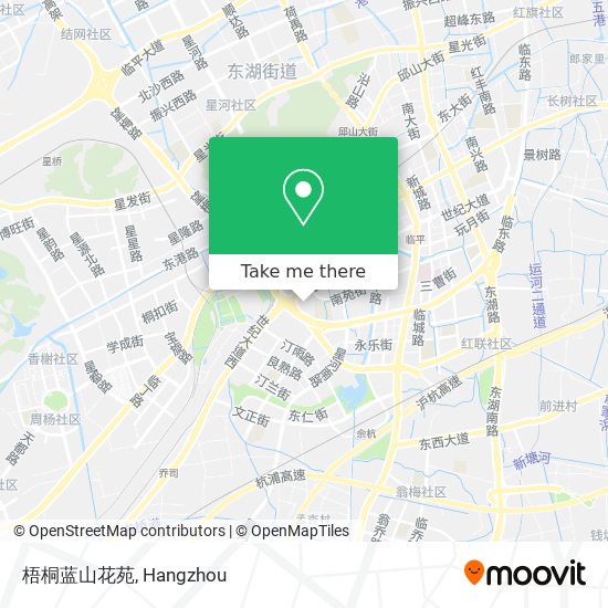 梧桐蓝山花苑 map