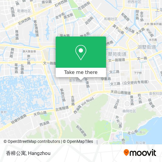 香樟公寓 map
