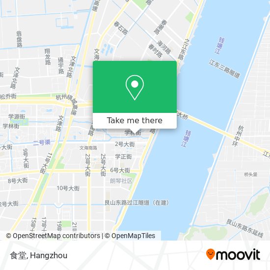 食堂 map