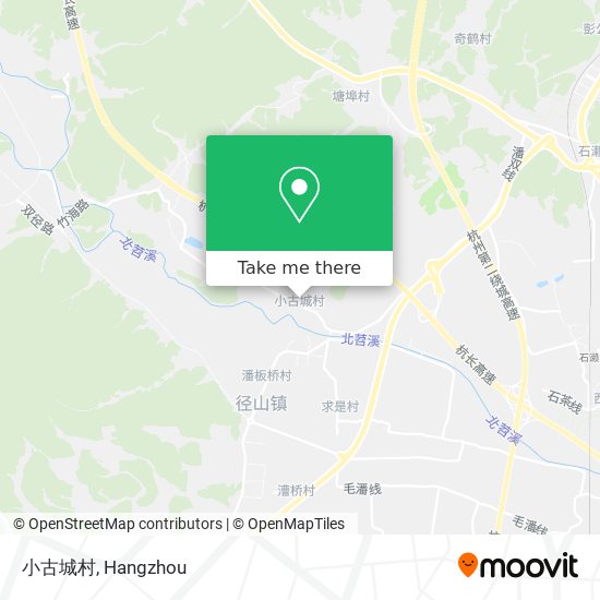 小古城村 map