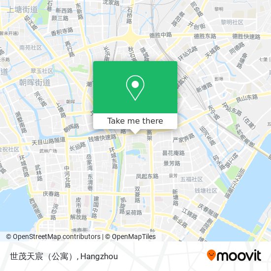 世茂天宸（公寓） map