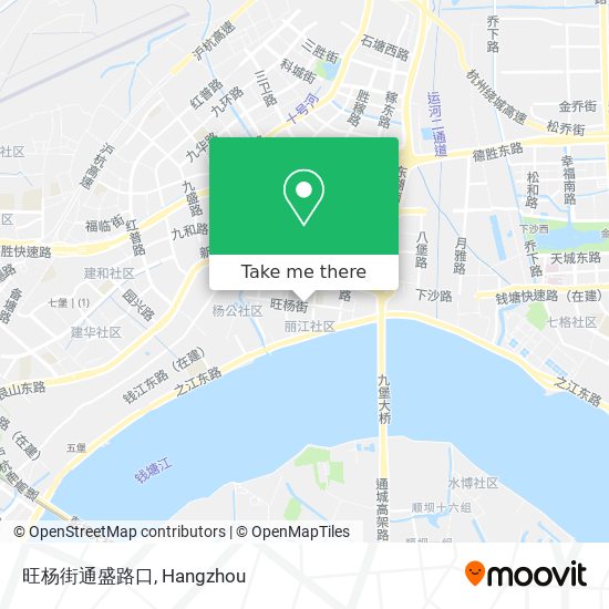旺杨街通盛路口 map
